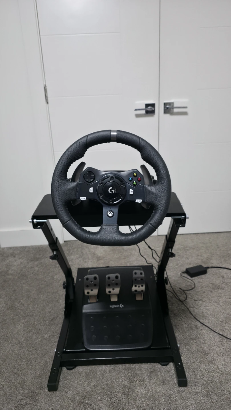 Logitech G Racing Wheel and Pedal Setup with Stand - photo 3