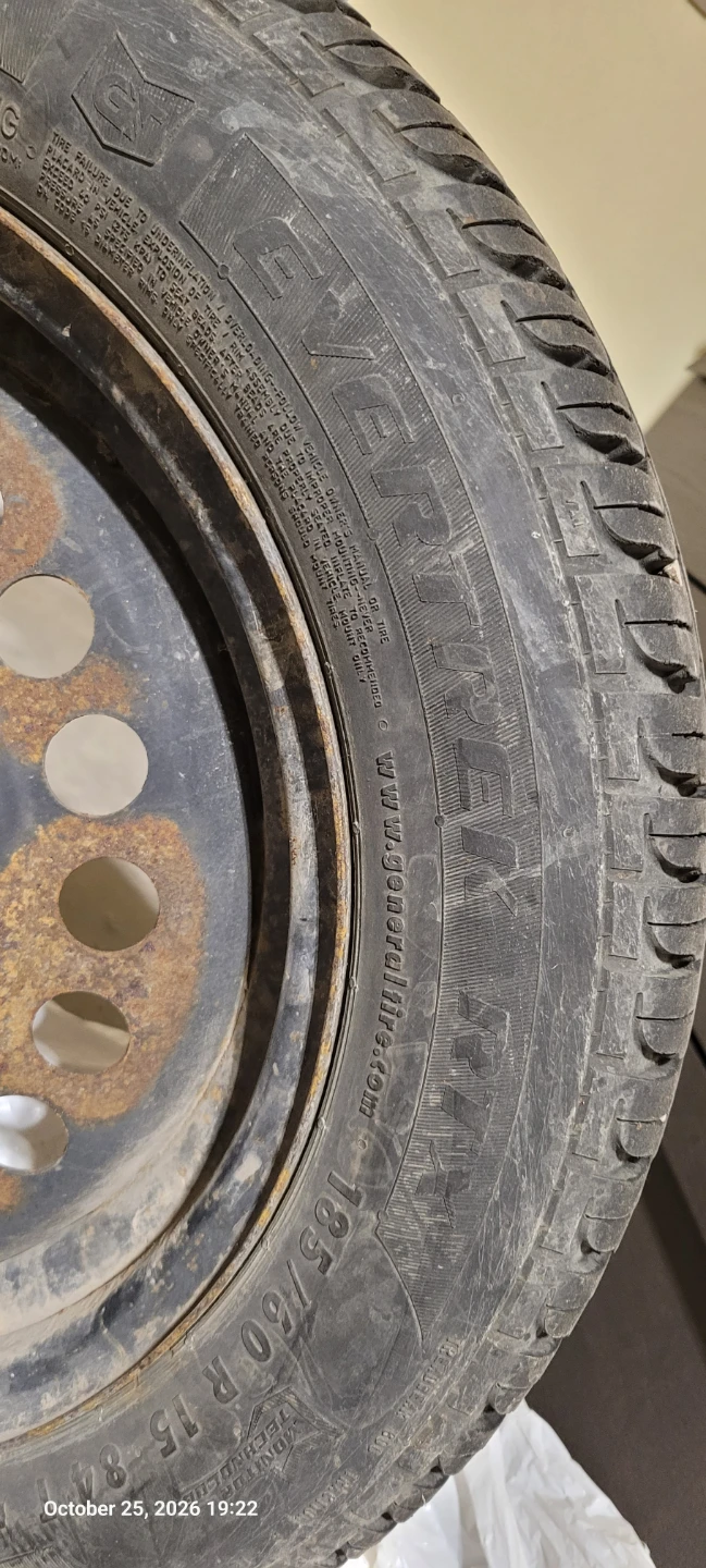 General Tire Evertrek  RTX 185/60R15 84T - photo 2