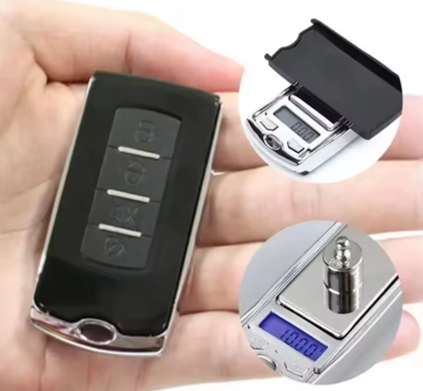 Portable Digital Mini Pocket Scale (Car Key Style) - photo 4