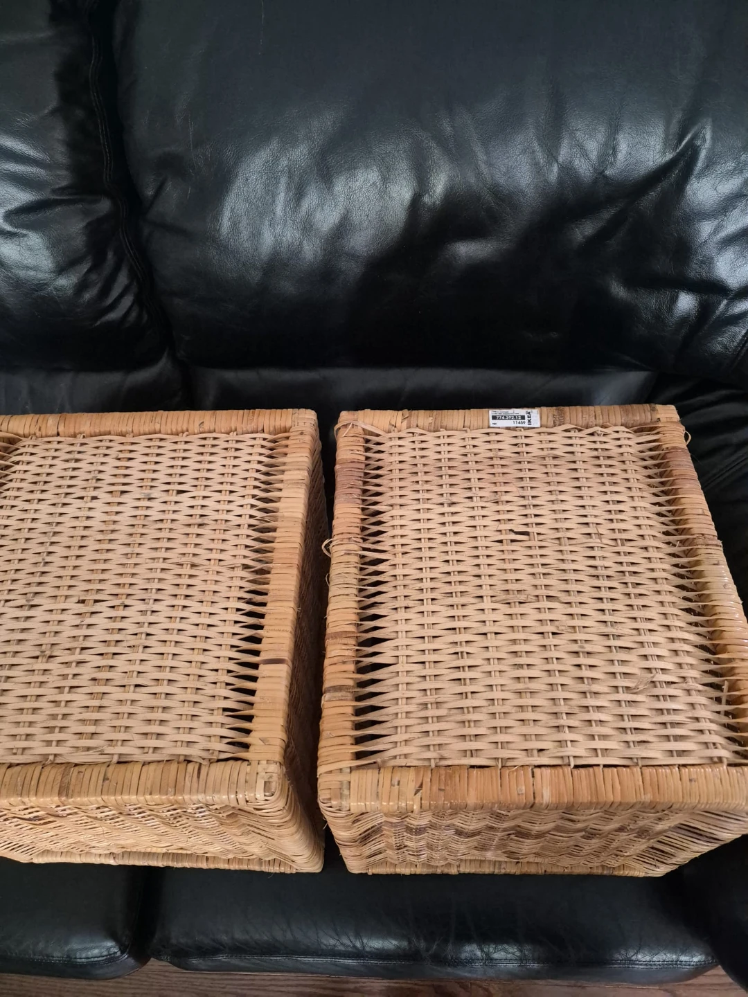 2 IKEA BRANÄS Rattan Baskets - photo 3
