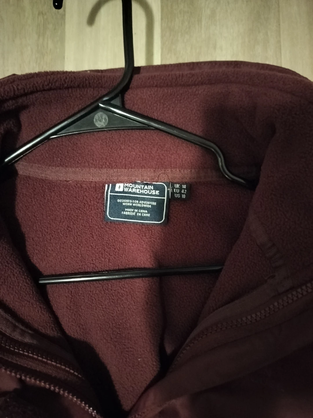 Mountain Warehouse burgundy rain jacket - photo 2