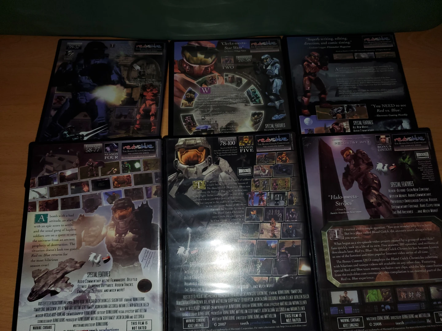 Red vs. Blue The Blood Gulch Chronicles DVD Set - photo 4