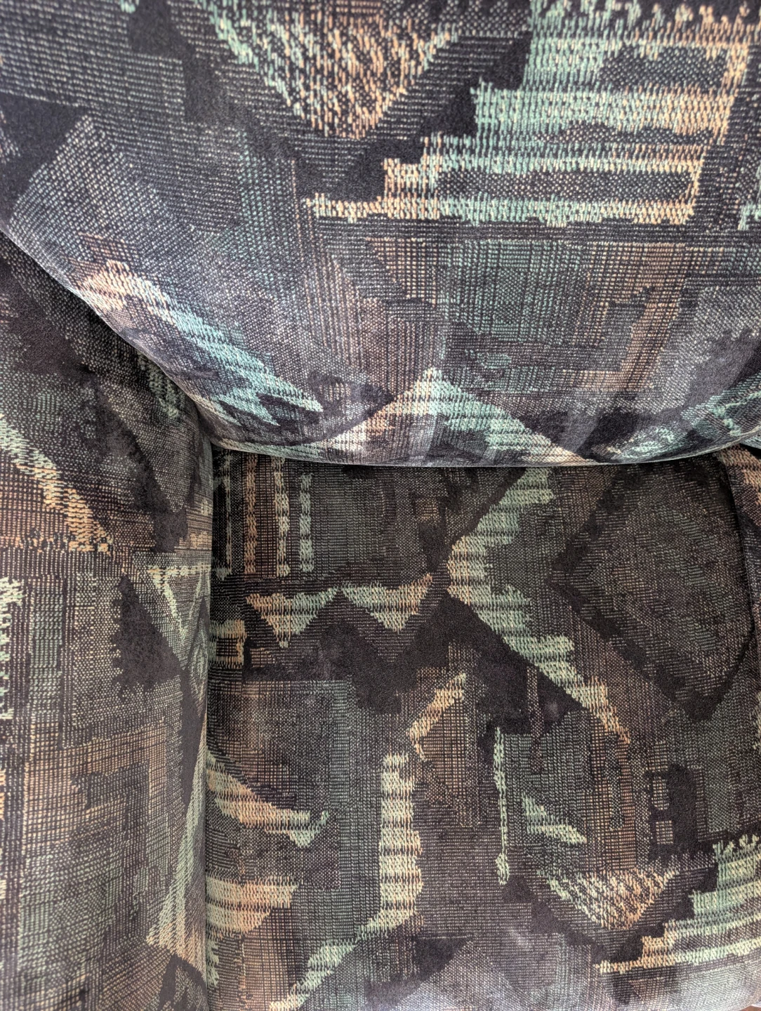 80s VINTAGE COUCH (SOFA AND LOVE SEAT) - photo 4