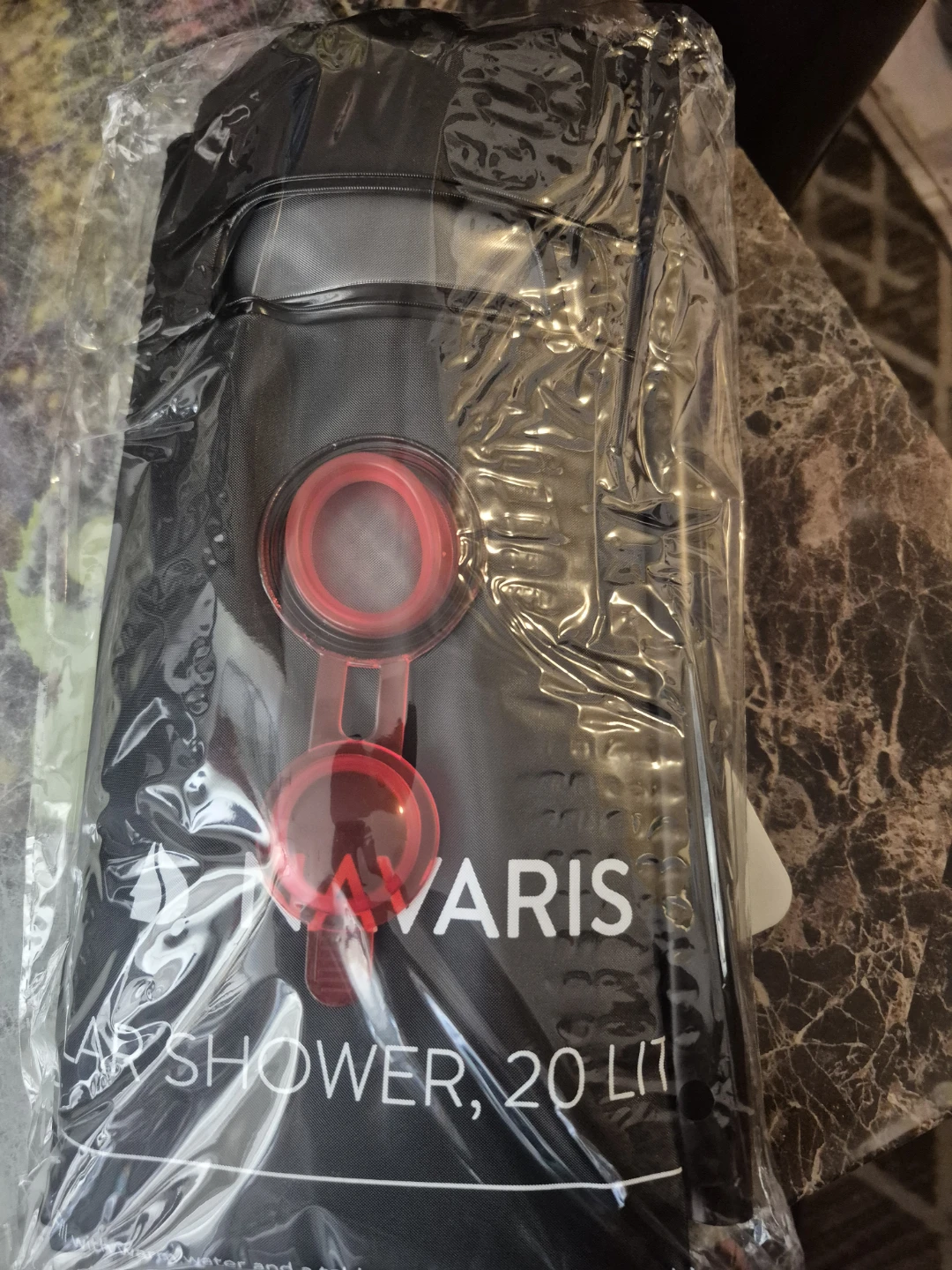 Navaris Solar Shower 20L Set of 2