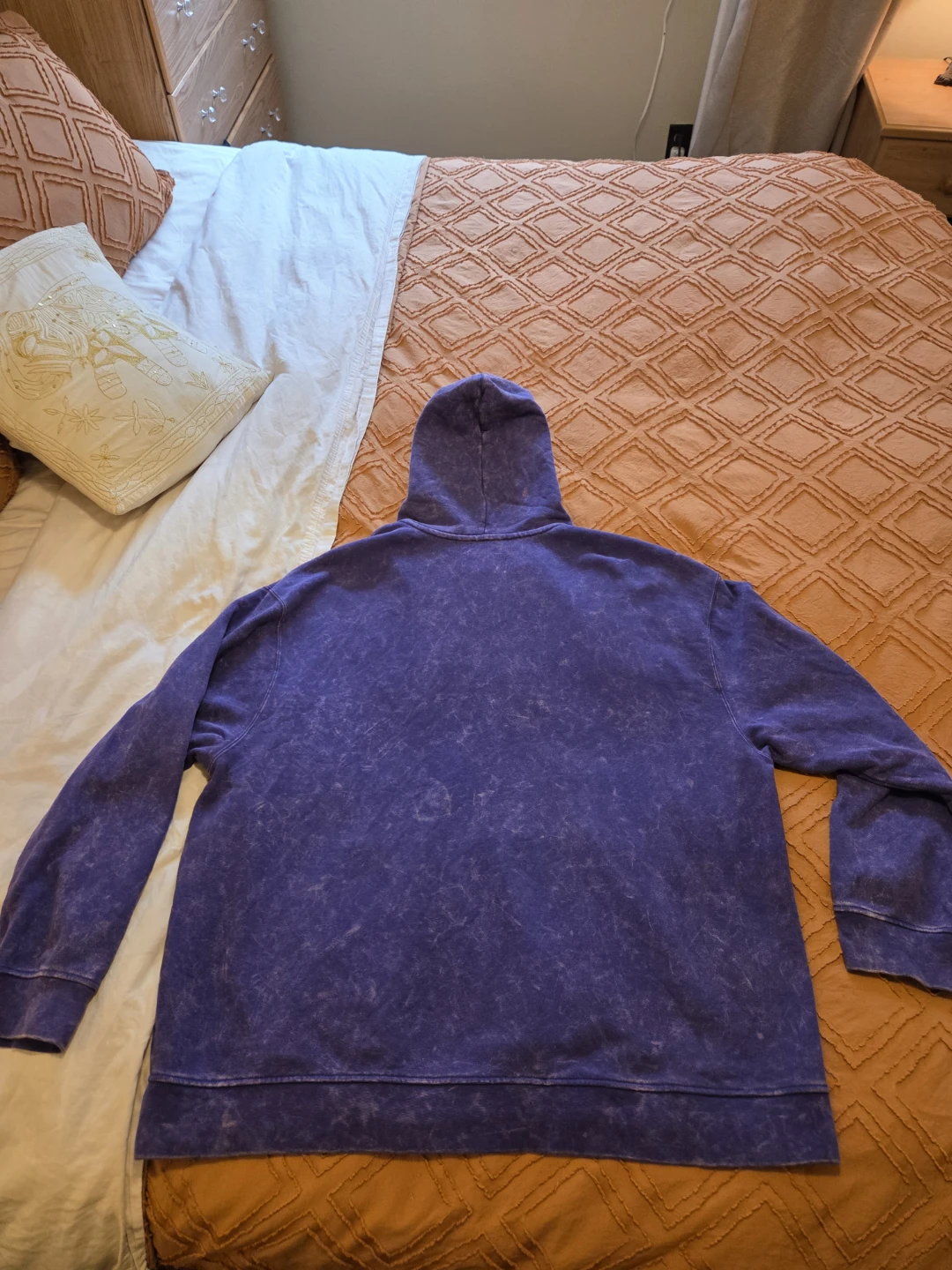 Jordan Flight Acid Wash Purple Hoodie - photo 4