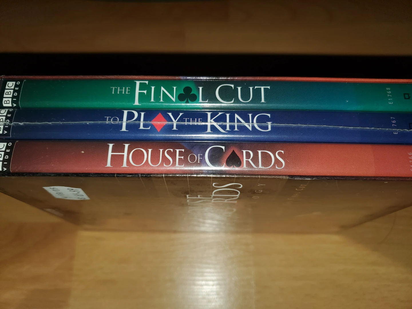 (Brand new and sealed) House of Cards Trilogy DVD Set - photo 2