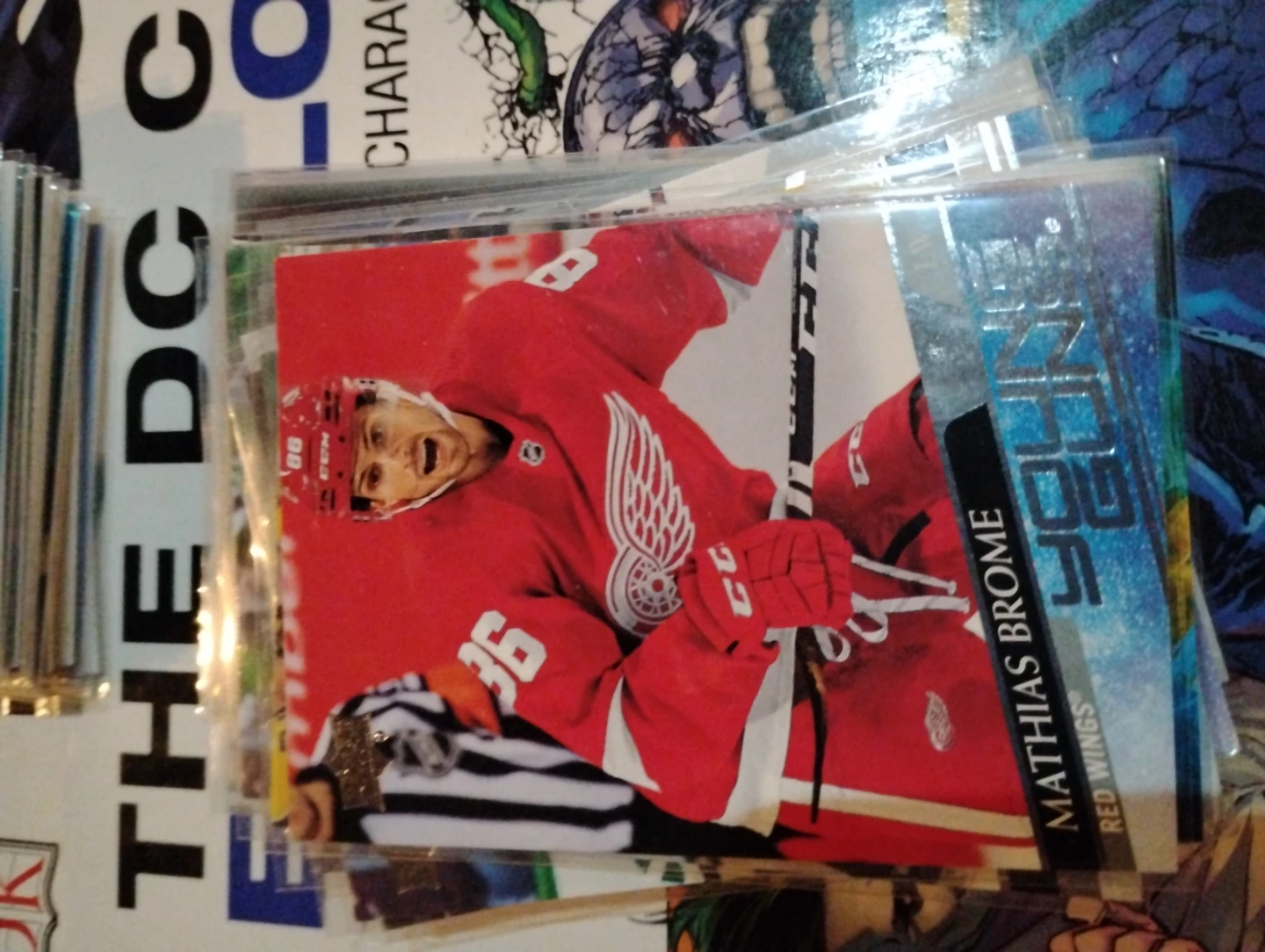 Mathias Brome Upper Deck Young Guns Hockey Card