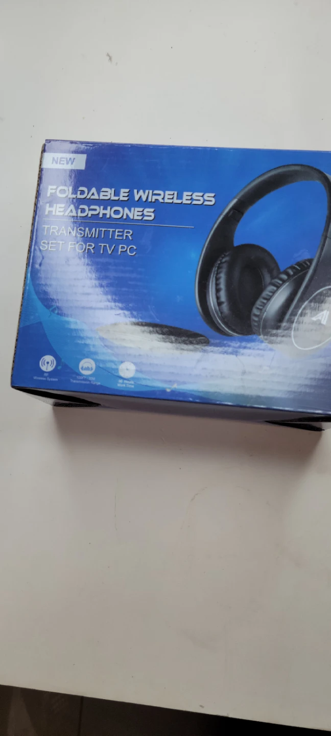 Anhee Foldable Wireless Headphones Transmitter Set - photo 3