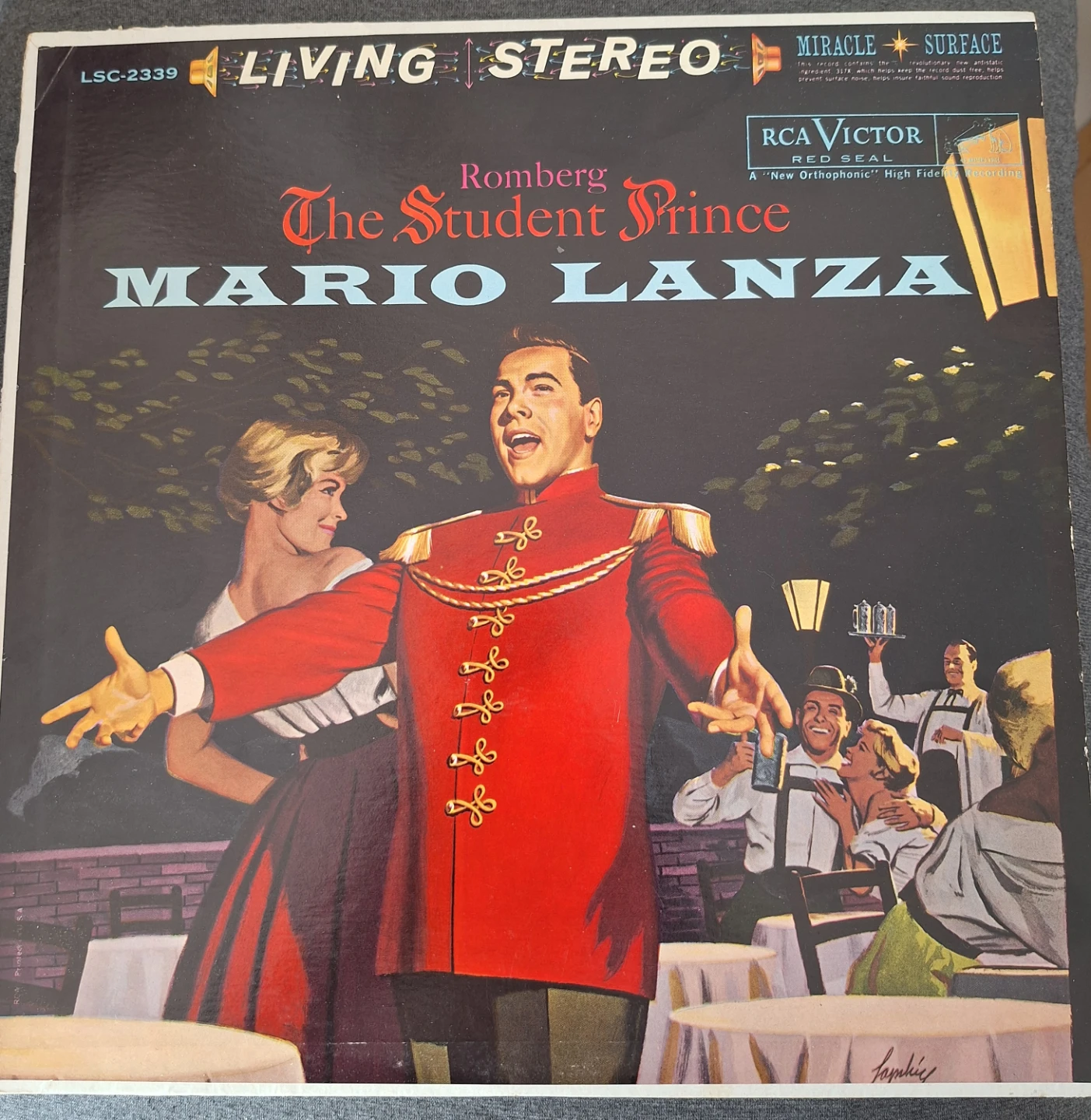 Mario Lanza - The Student Prince Vinyl Record