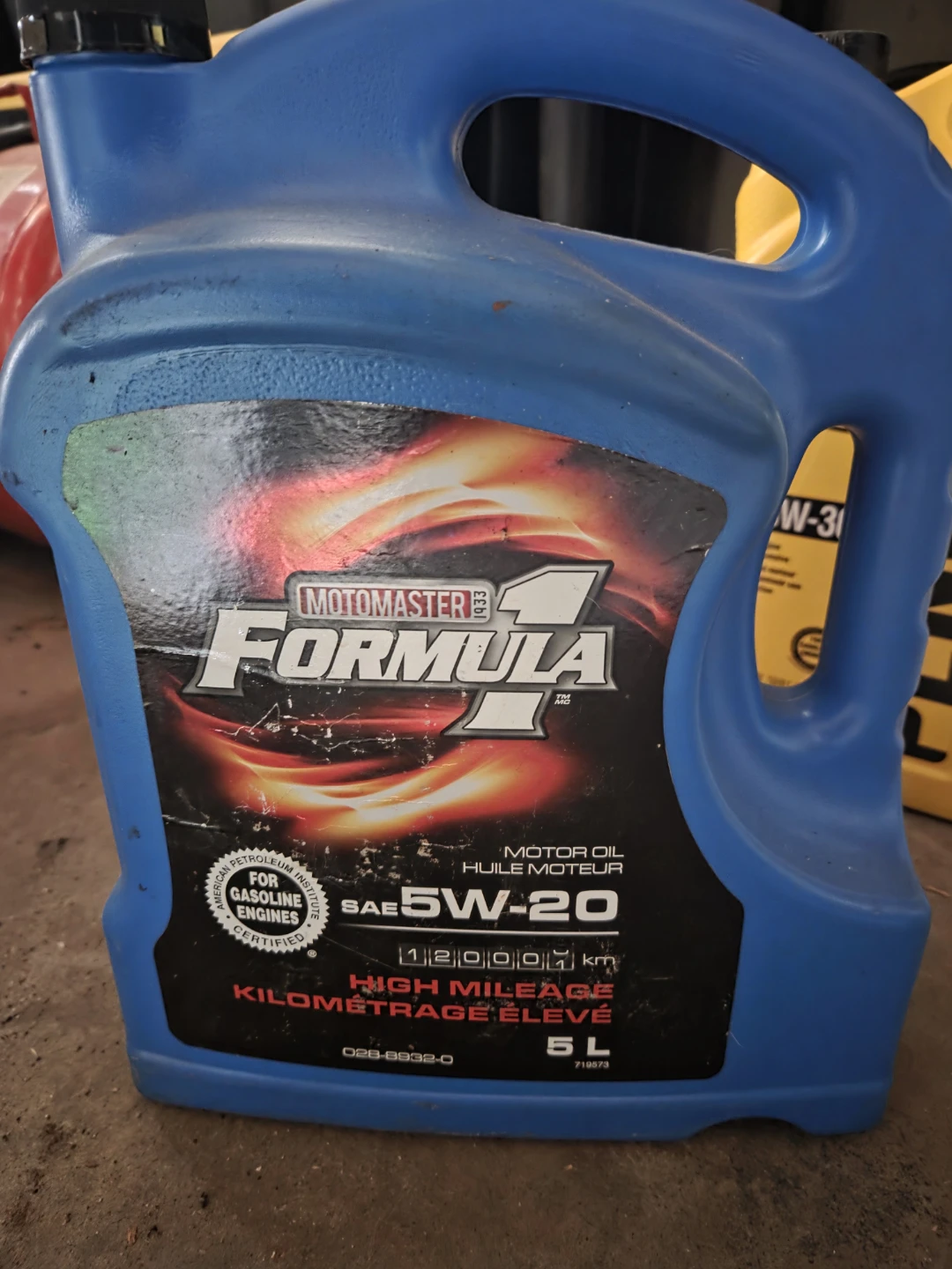 5W-20 High Mileage Motor Oil 5L