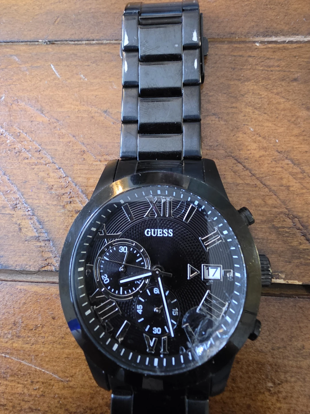 Guess U0668G5 Men's Black Stainless Steel Watch - photo 2