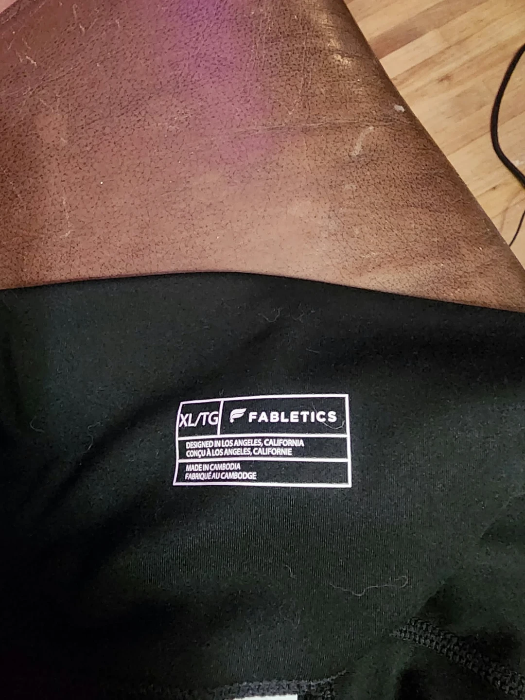 Fabletics Black Leggings XL/TG - photo 3