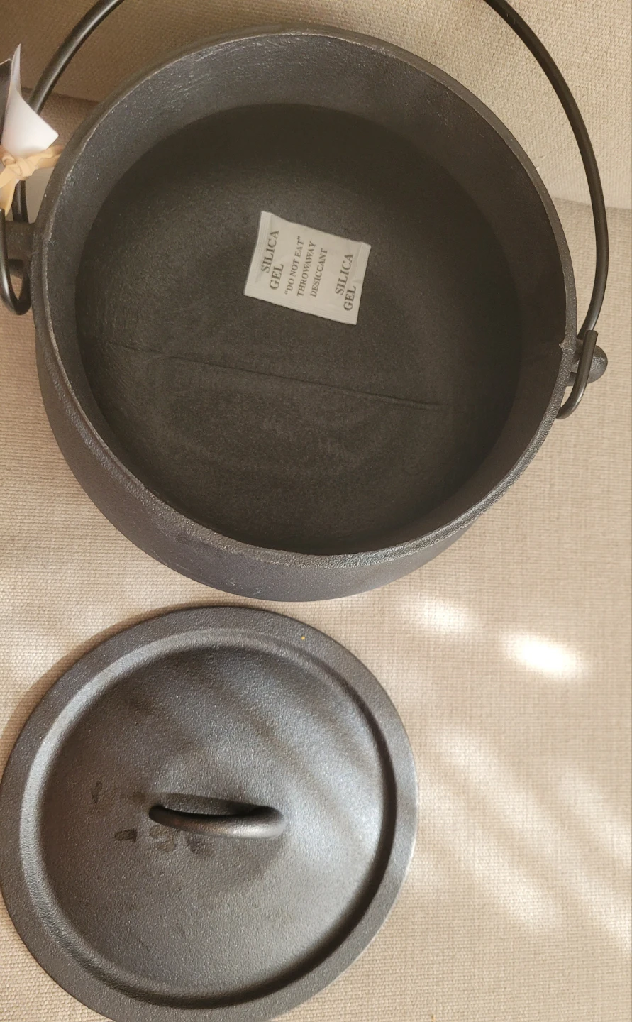 Smith & Clark Cast Iron Cauldron 4QT / 3.7L - photo 4