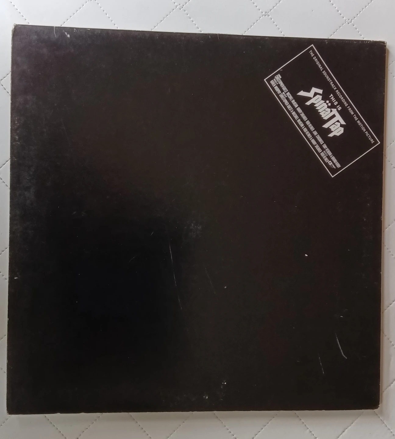 This Is Spinal Tap Original Soundtrack Vinyl Record