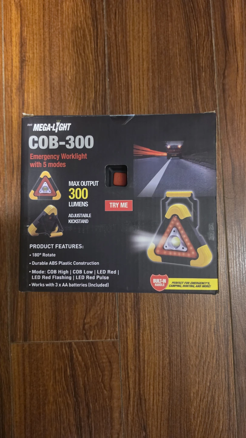 iteK MEGA-LIGHT COB-300 Emergency Worklight - photo 2