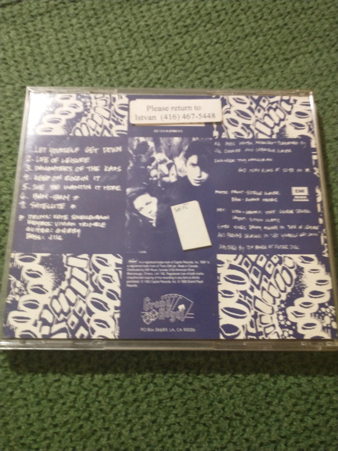 Luscious Jackson - In Search of Manny CD - photo 5