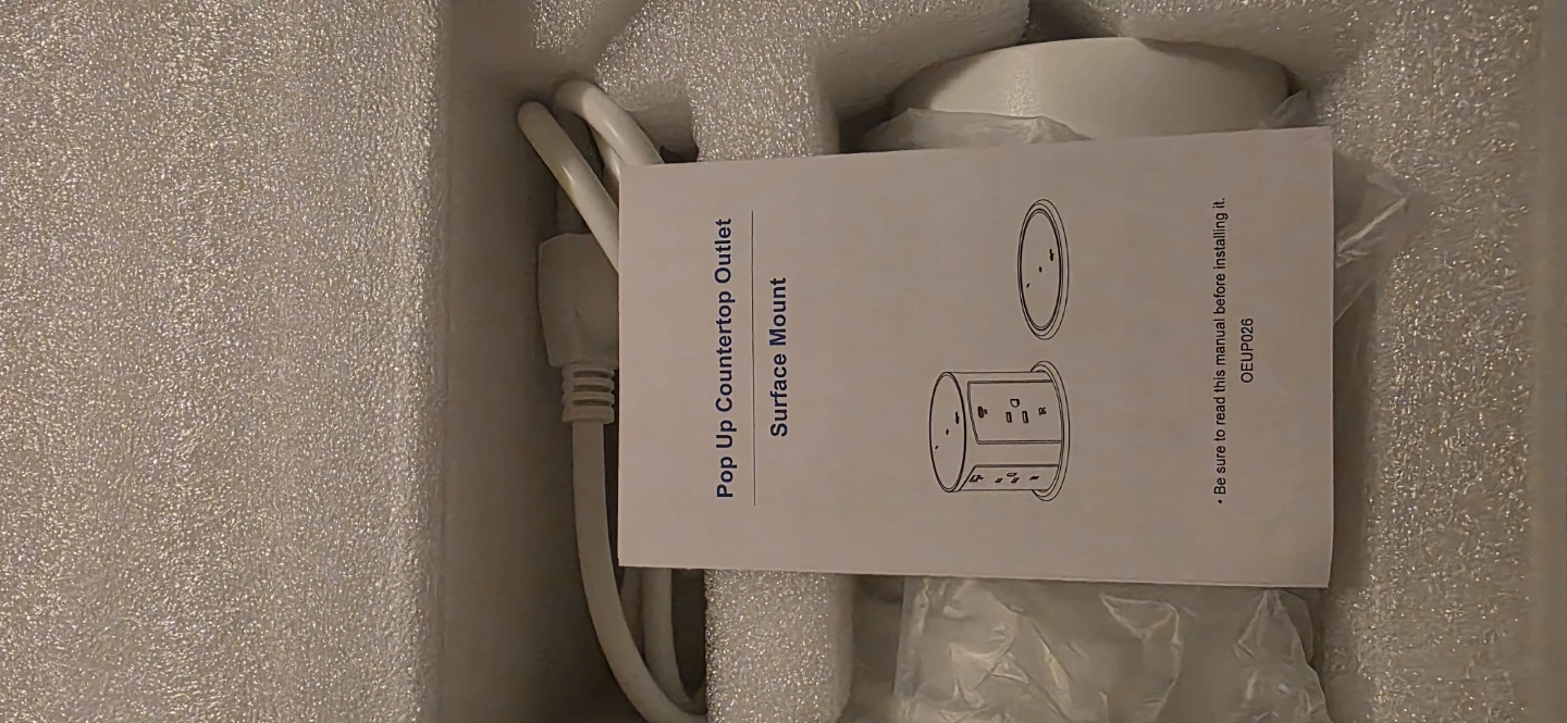 Pop Up Countertop Outlet Model OEUP026A - photo 2