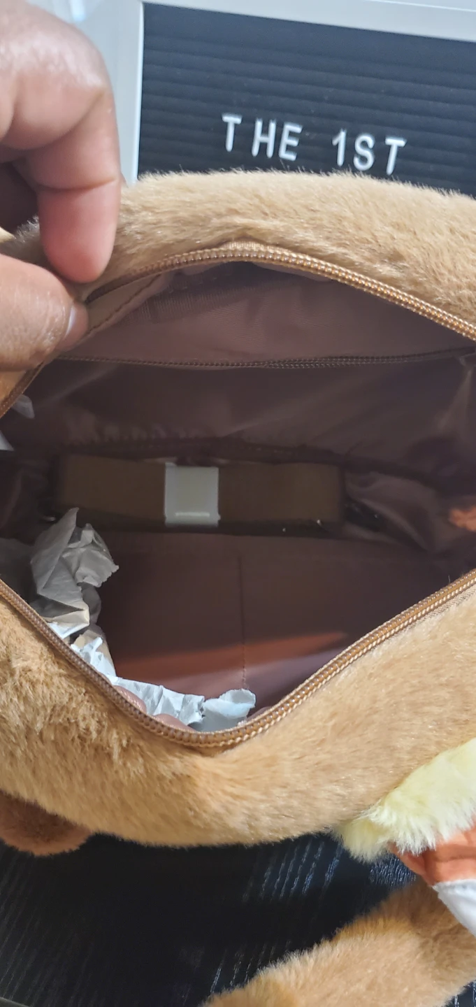 Tuntunzai Chocolate Plush Handbag - photo 5