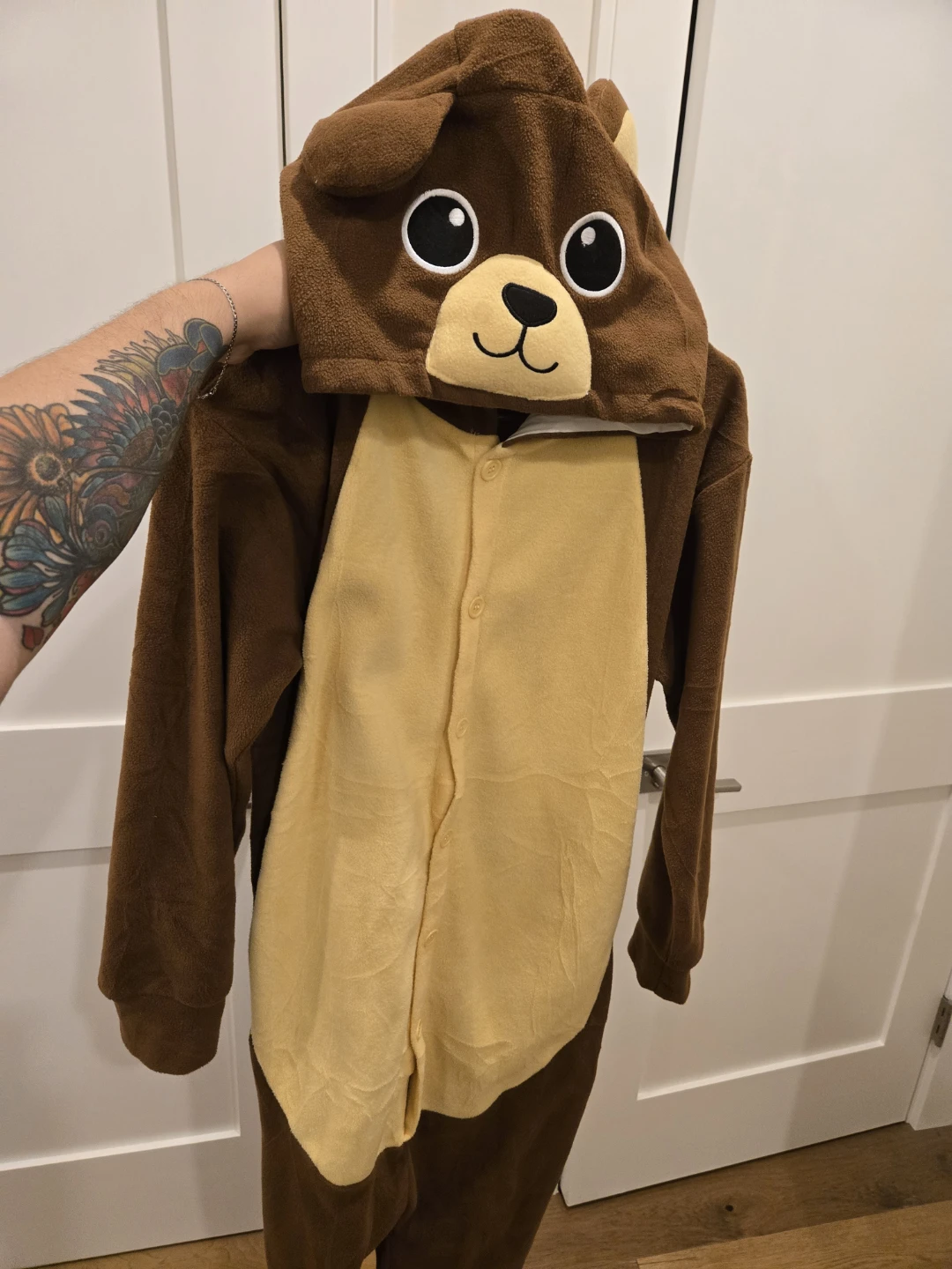 Brown Bear Animal Onesie Costume - photo 3