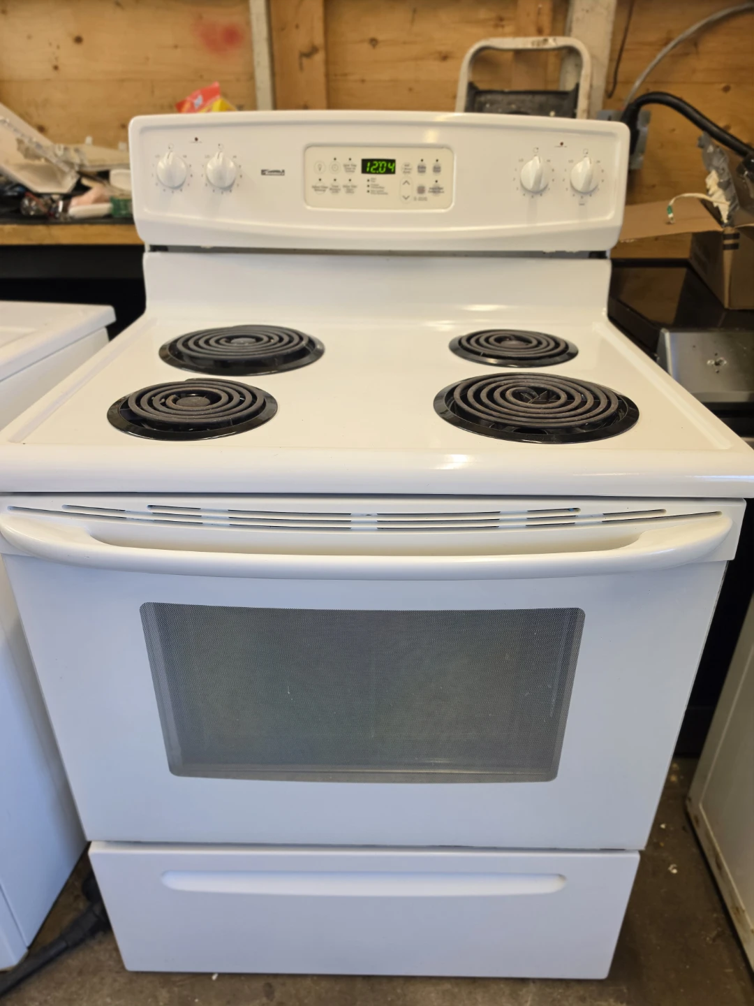 Delivery Available - Kenmore 30" White Electric Range - photo 3