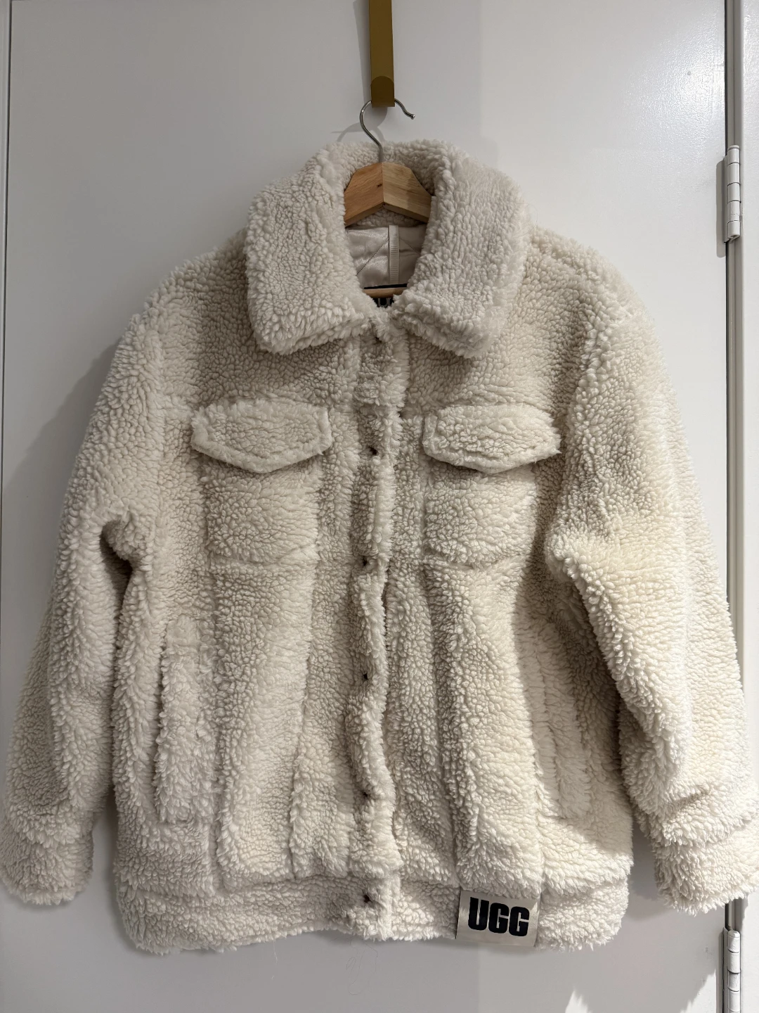 UGG White Sherpa Jacket - photo 2