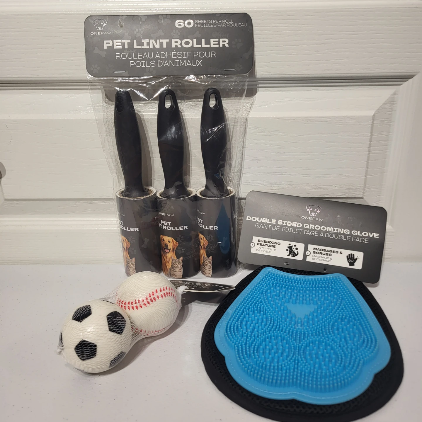 OnePaw Pet Grooming and Play Set