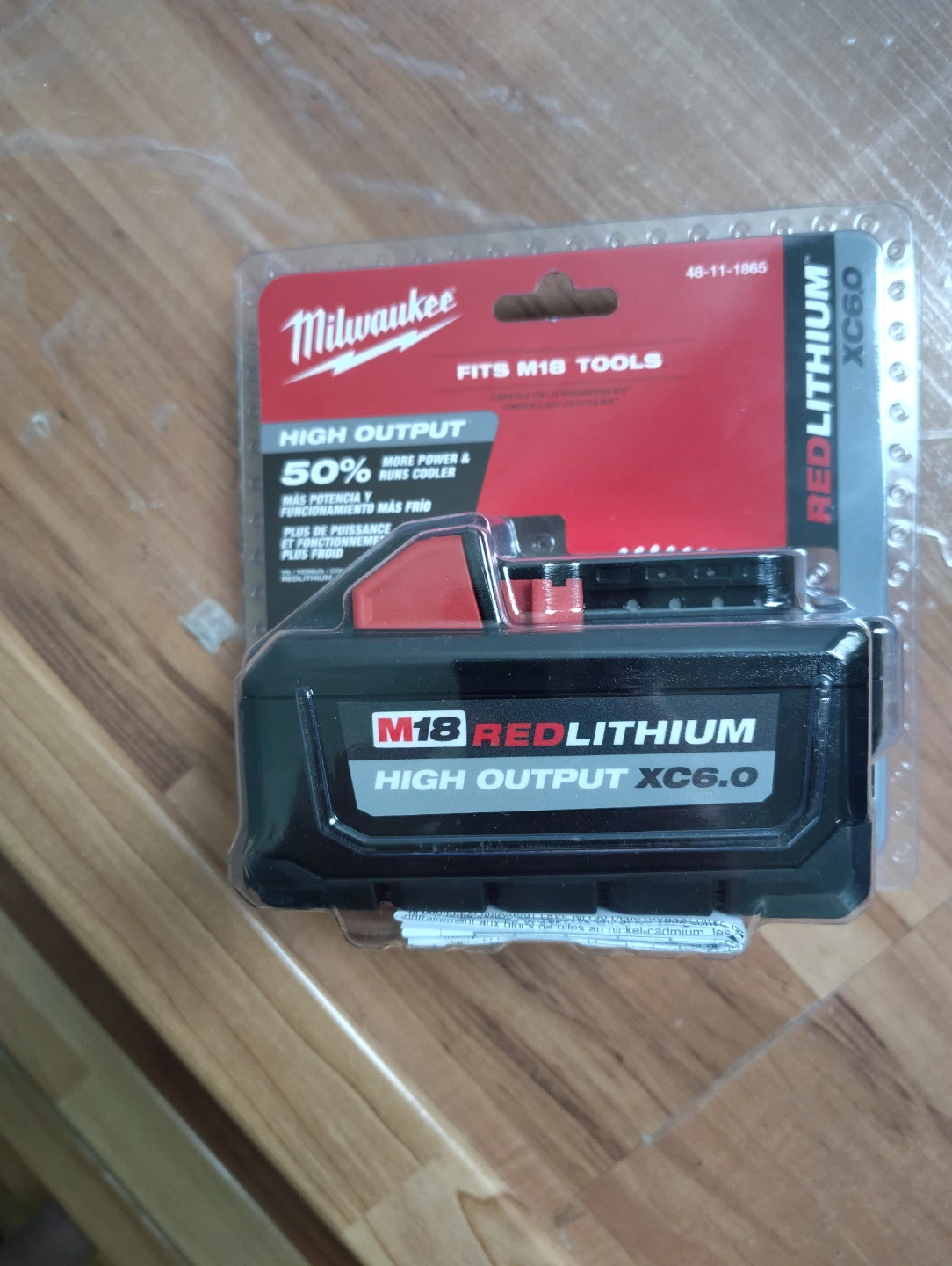 Milwaukee M18 Redlithium High Output XC6.0 Battery