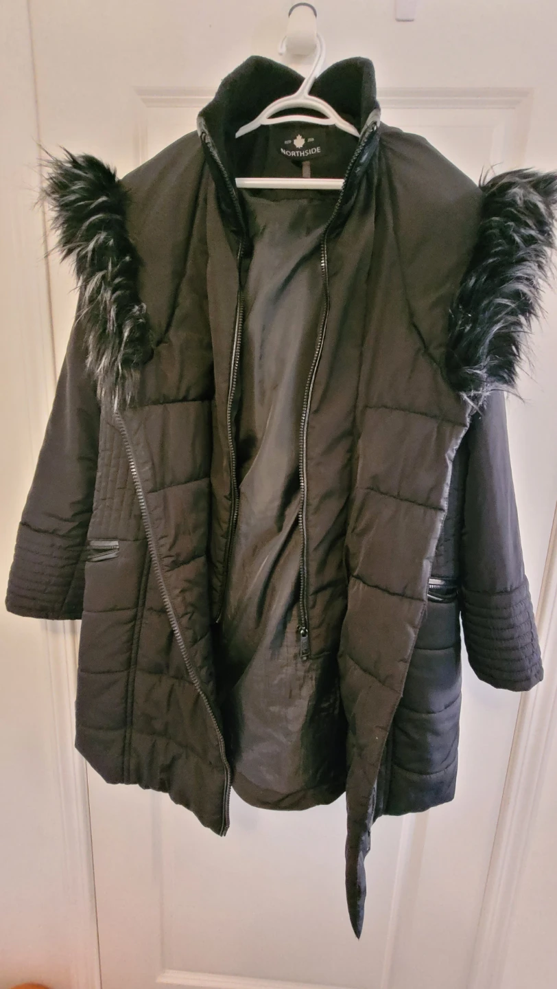 Northside Black Winter Coat Size 18W - photo 2