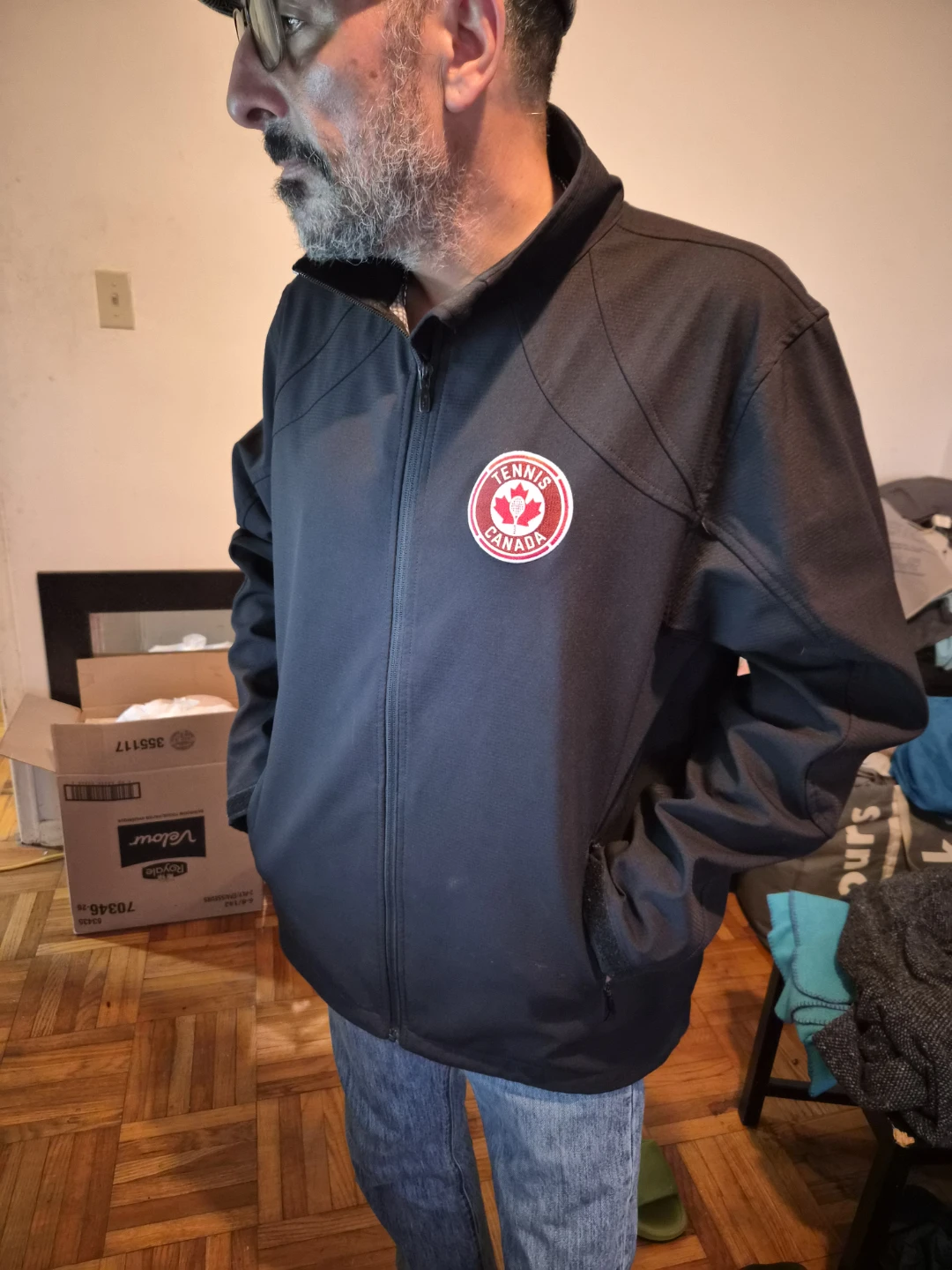 Fila Tennis Canada Black Jacket