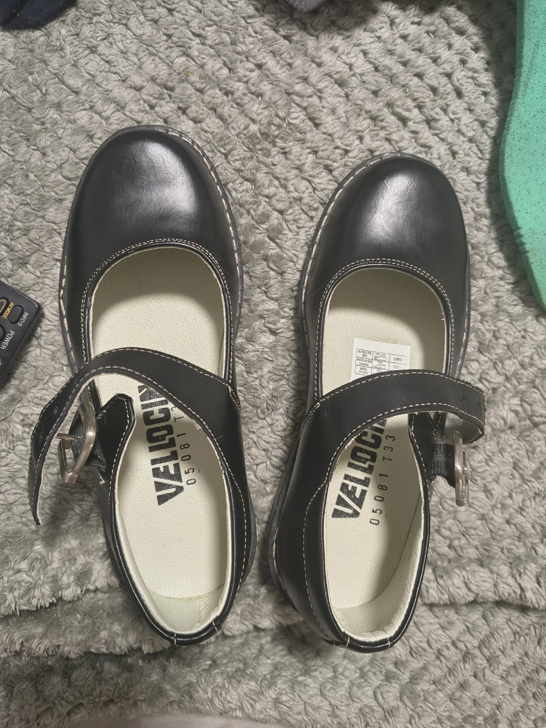 Vellocino Black Mary Jane Shoes - photo 2