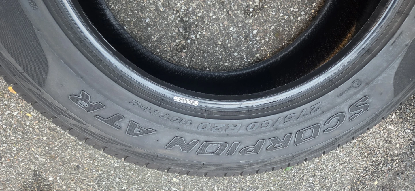 275/60R20 (115T) Pirelli scorpion ATR age 1 of 7› - photo 3