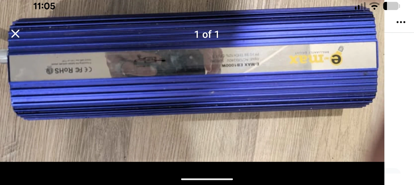 E-MAX EB1000W Lighting Ballast