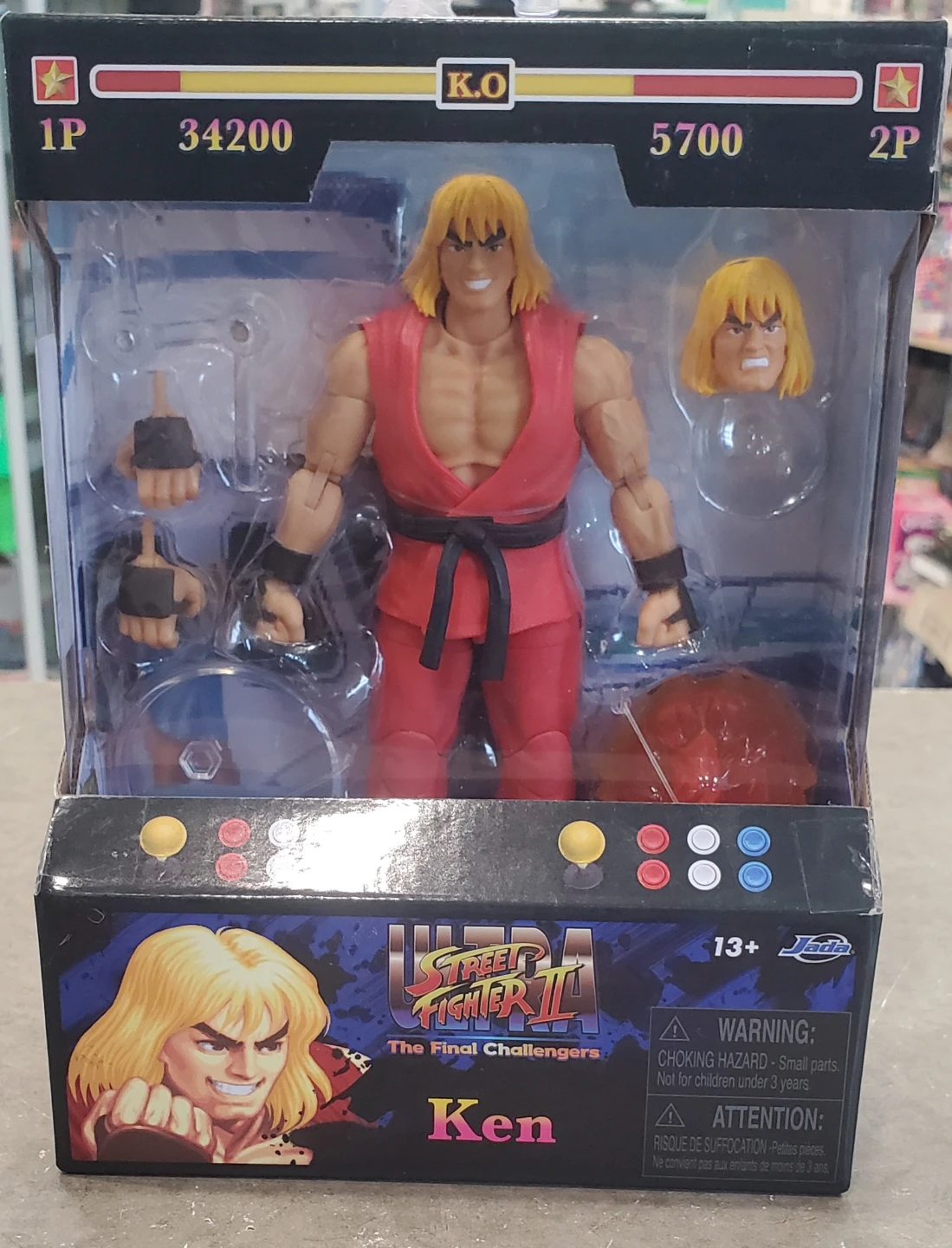 Ultra Street Fighter II Ken Action Figure