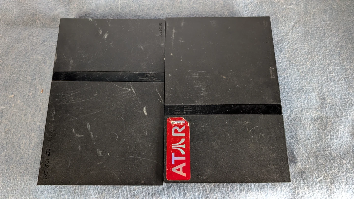 Two Sony PlayStation 2 Slim Consoles - photo 3