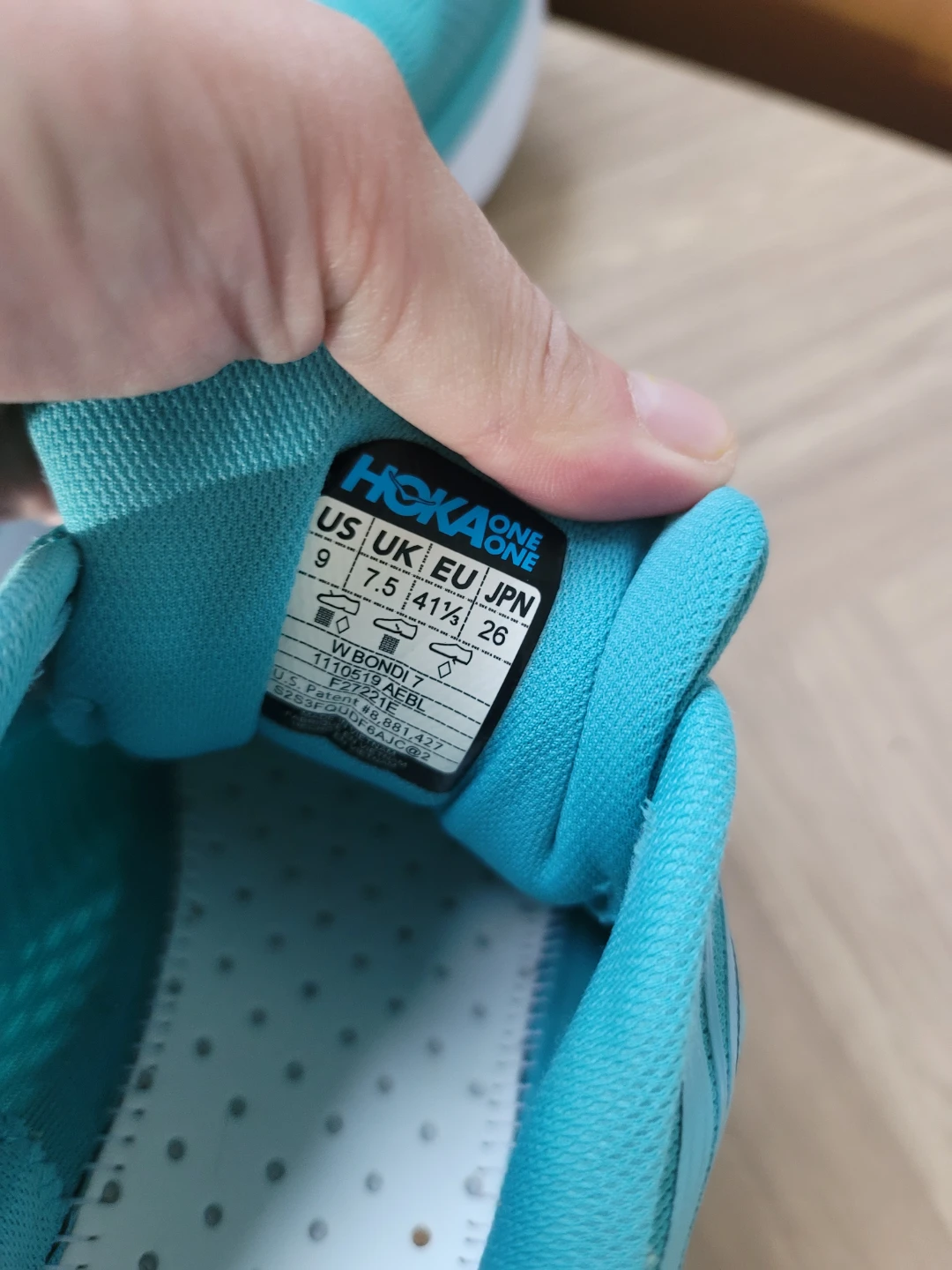 HOKA Bondi 7 (Size US W9 / 260mm) - No Insoles - photo 3
