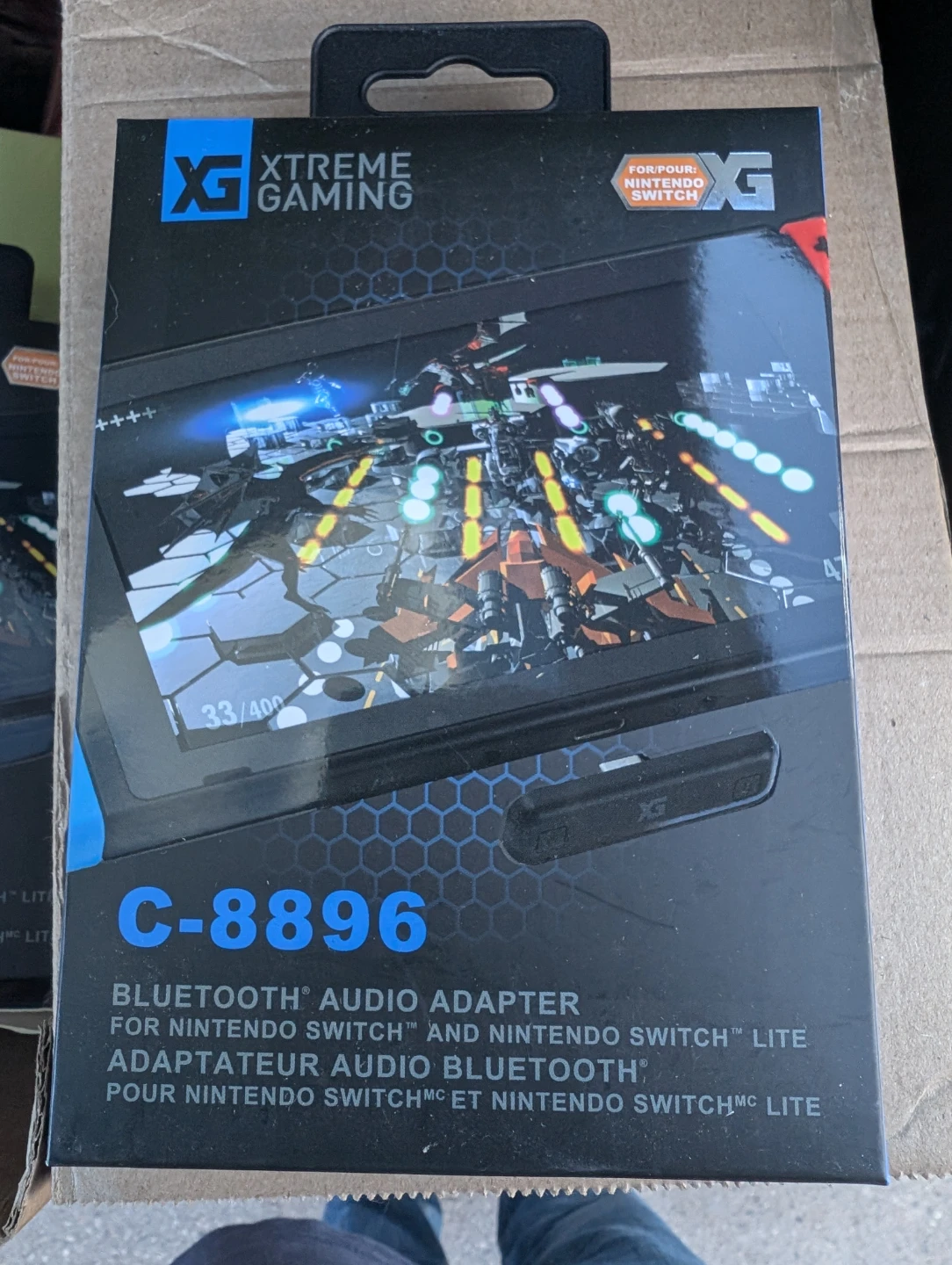 Xtreme Gaming Bluetooth Audio Adapter for Nintendo Switch