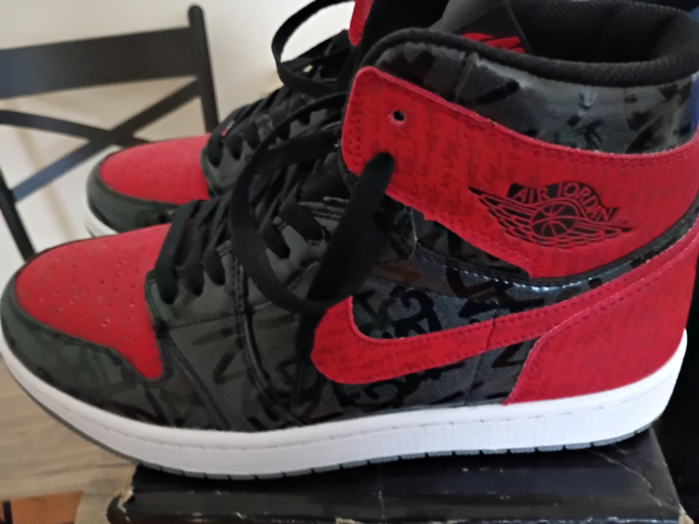 Air Jordan 1 High Rebellionaire "BANNED" MENS SIZE 9 WORN 1 TIME - photo 2