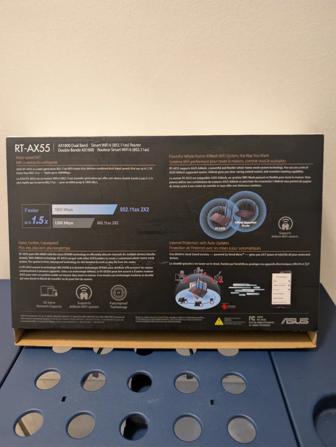 ASUS RT-AX55 AX1800 Dual Band WiFi 6 Router - photo 5