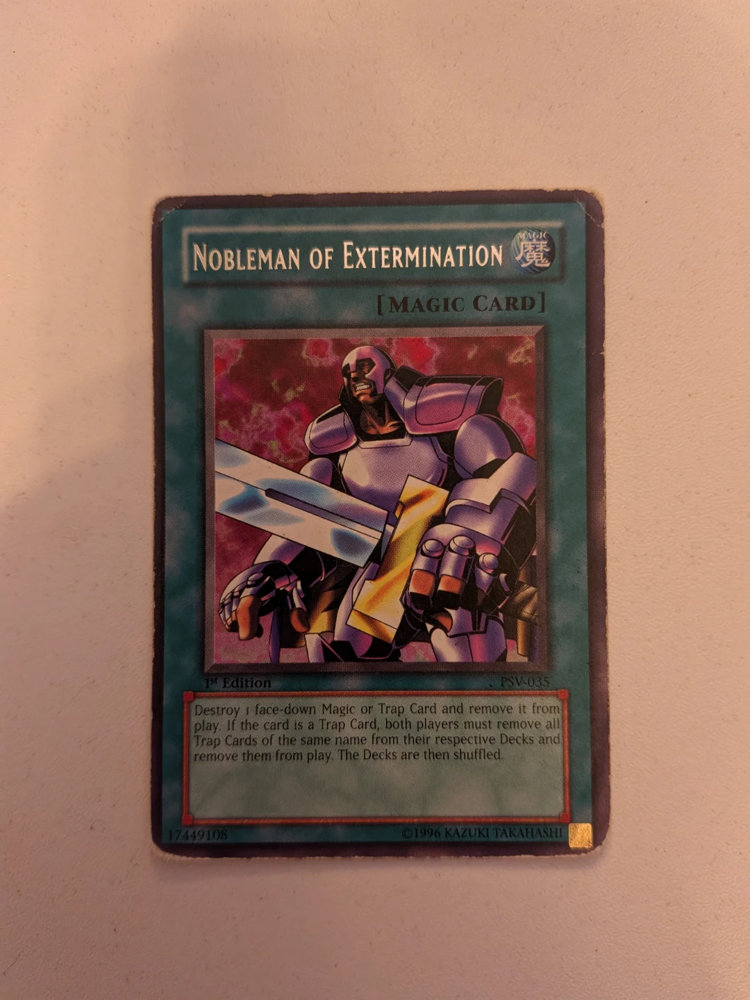 Yu-Gi-Oh! Nobleman of Extermination 1st Edition - photo 3
