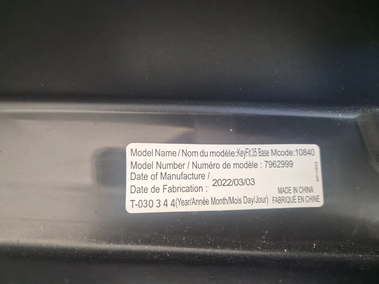 Chicco KeyFit 35 Infant Car Seat and Base - photo 5
