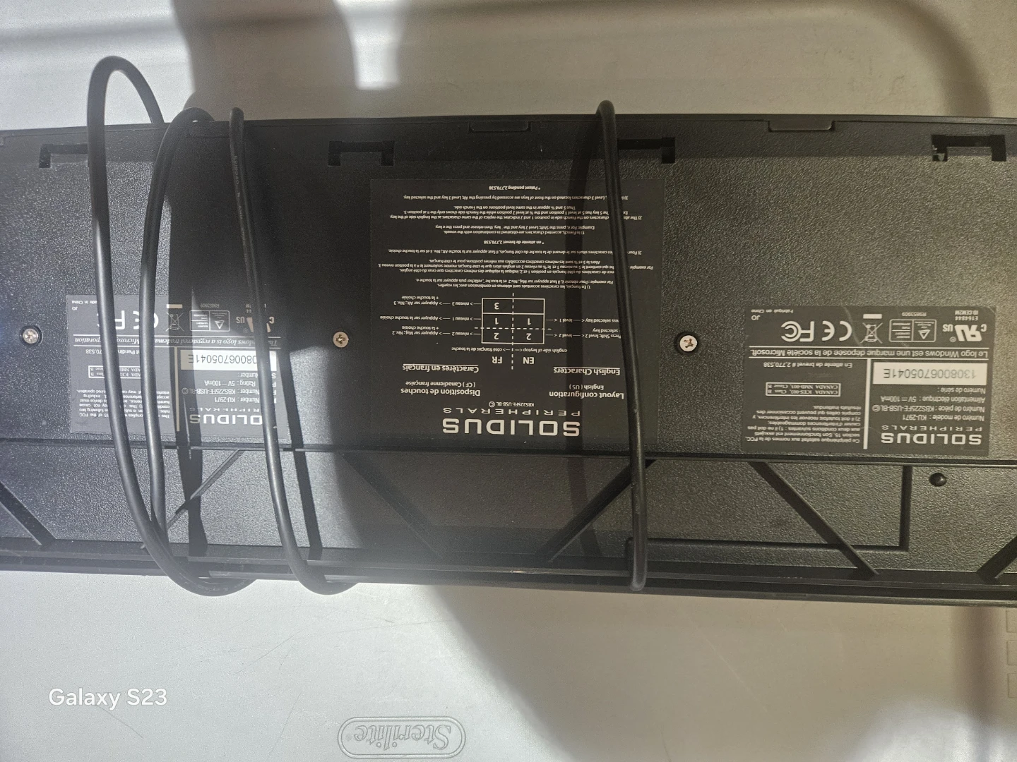 Solidus Peripherals Wired Keyboard - photo 2