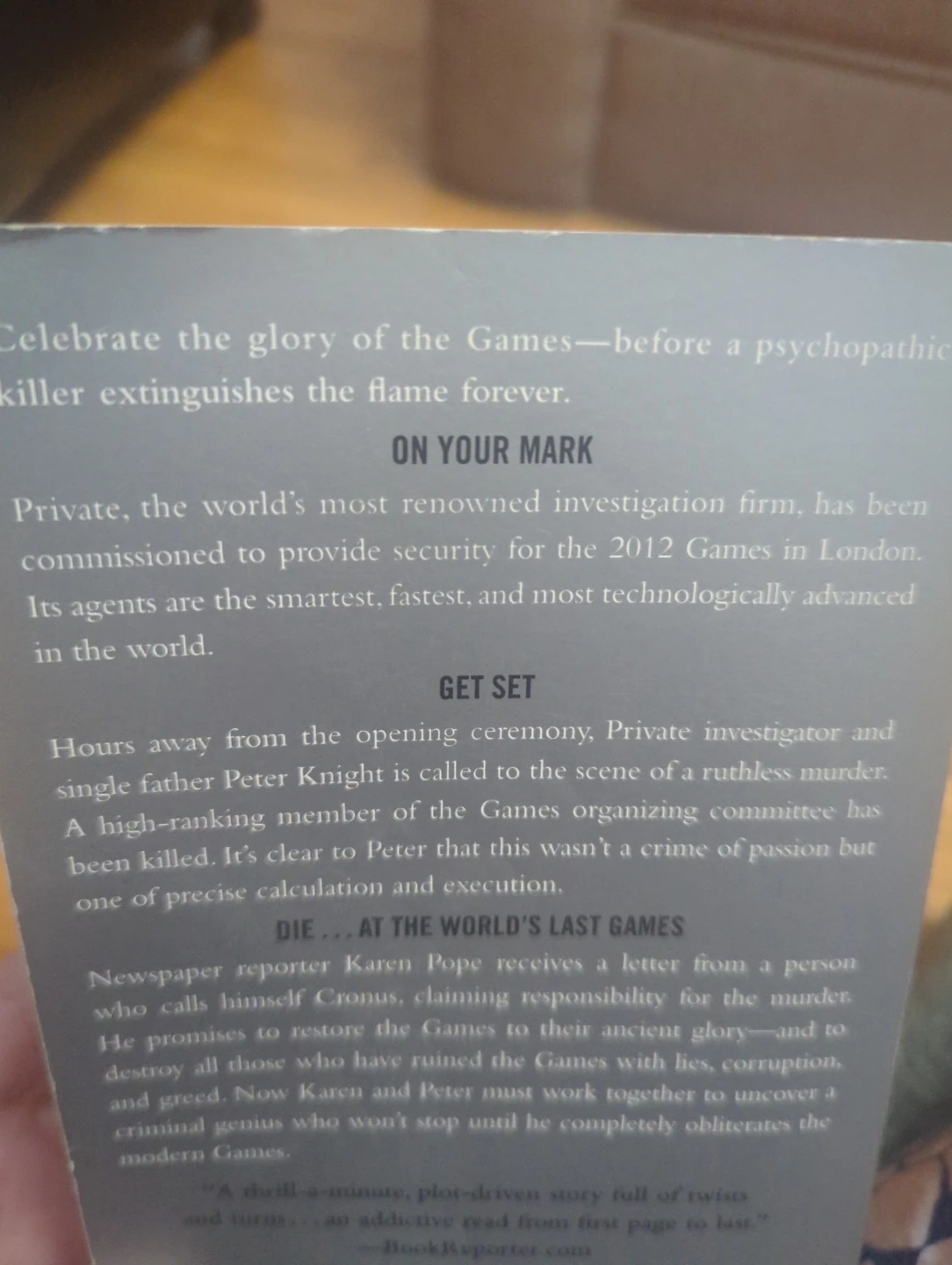Private Games by James Patterson and Mark Sullivan - photo 2