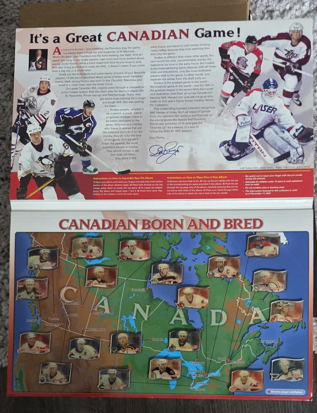 Home Grown Hockey Heroes pin collection - photo 2