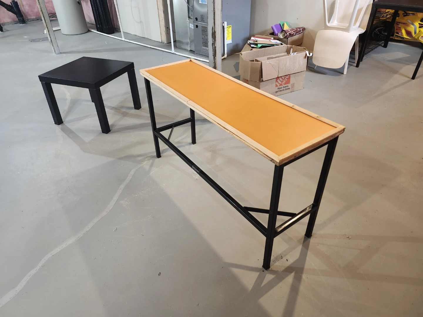 Two Black Side Tables - photo 2