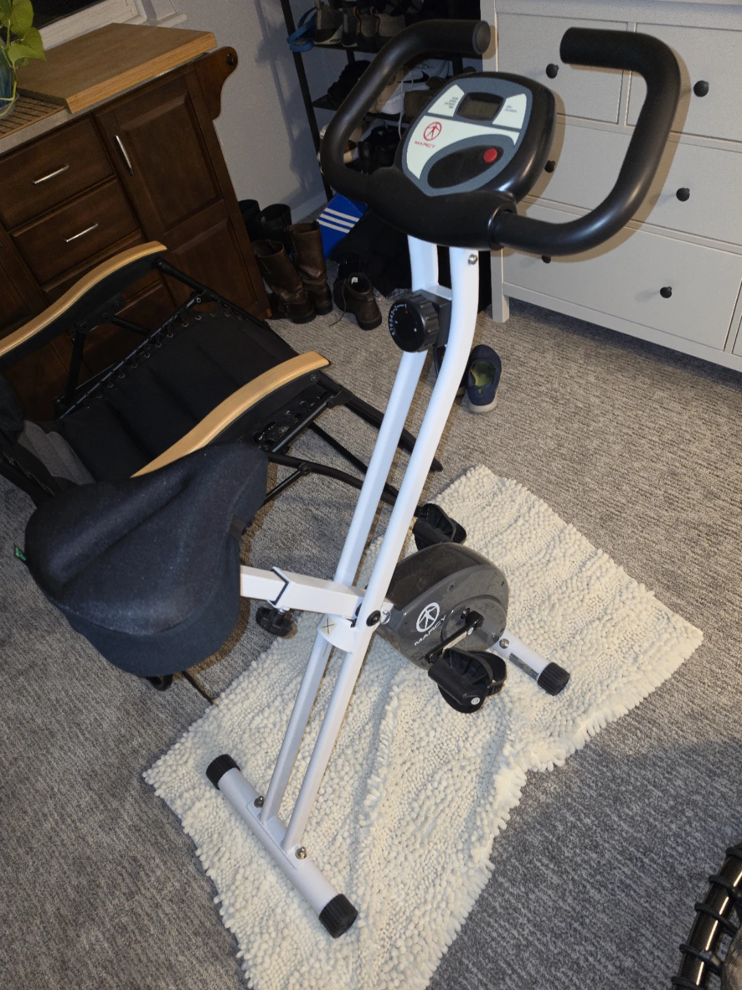 Marcy Foldable Exercise Bike