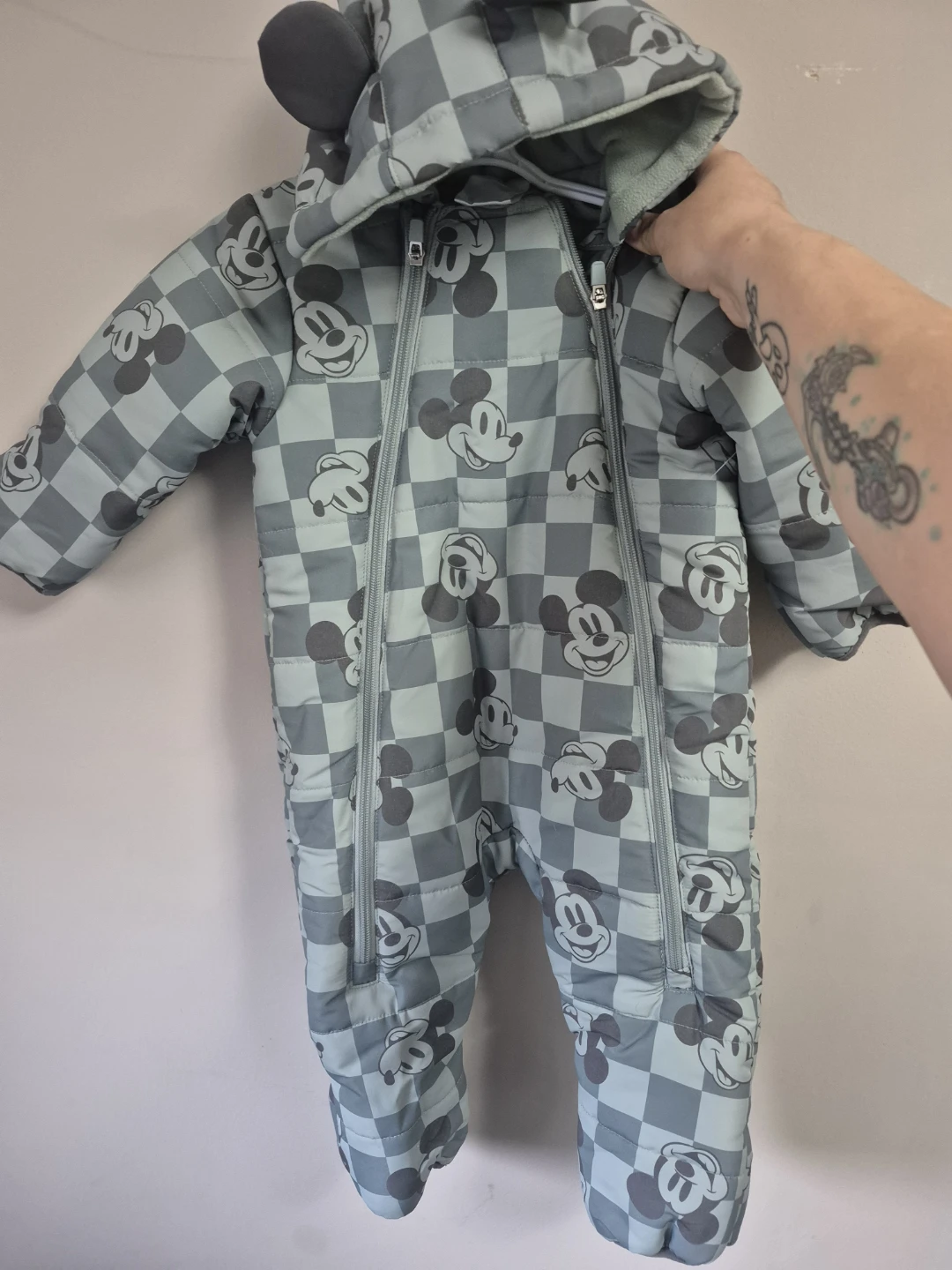 Disney Mickey Mouse Baby Snowsuit