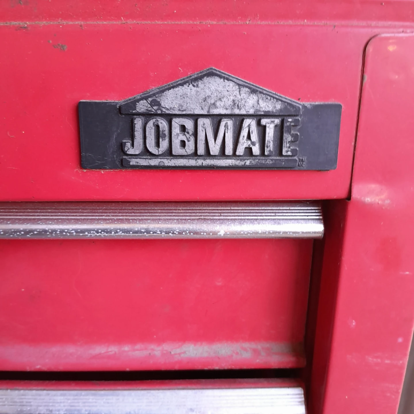 Jobmate Red Metal Tool Chest
