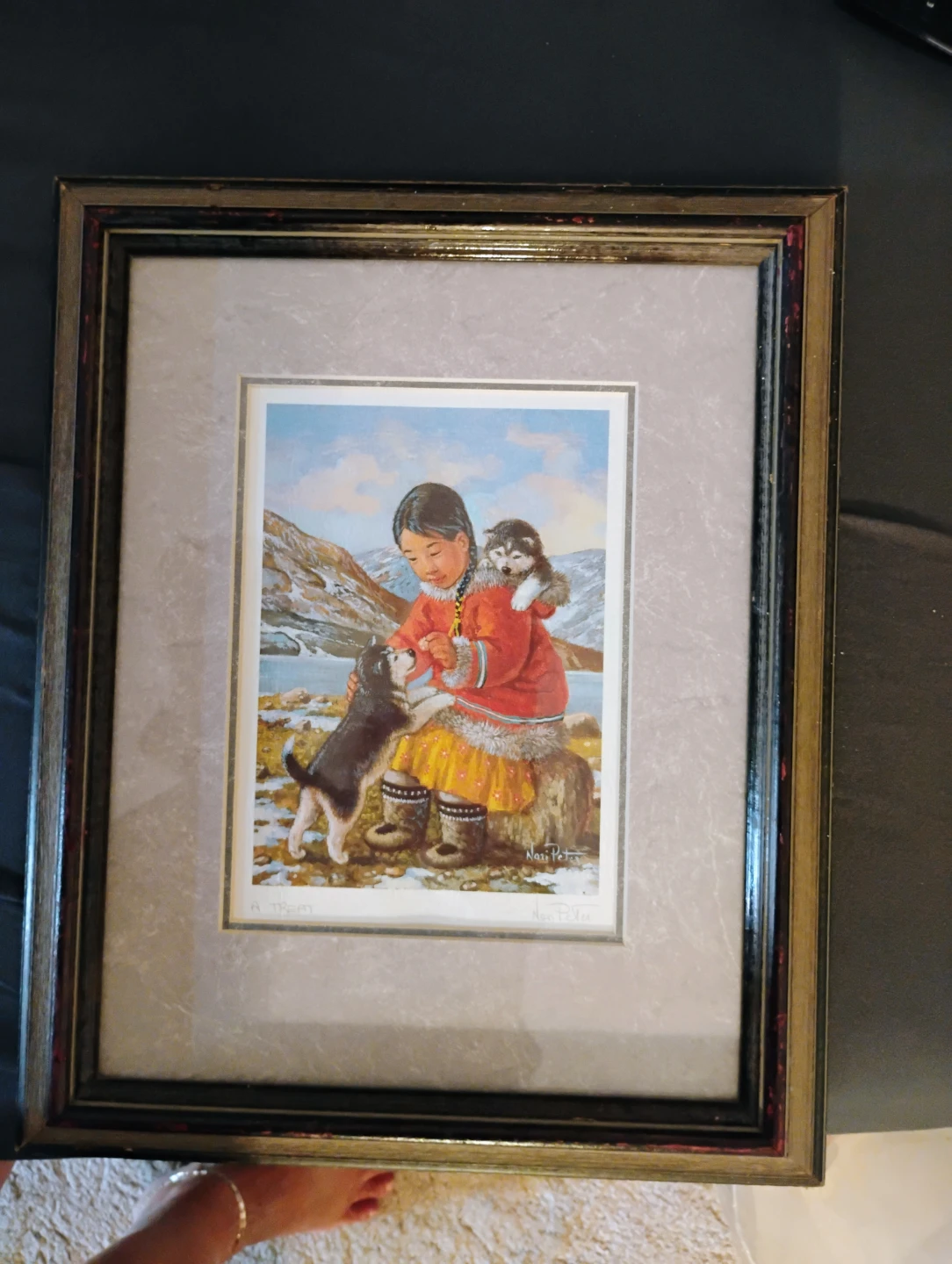 Noni Peter A Treat Framed Print