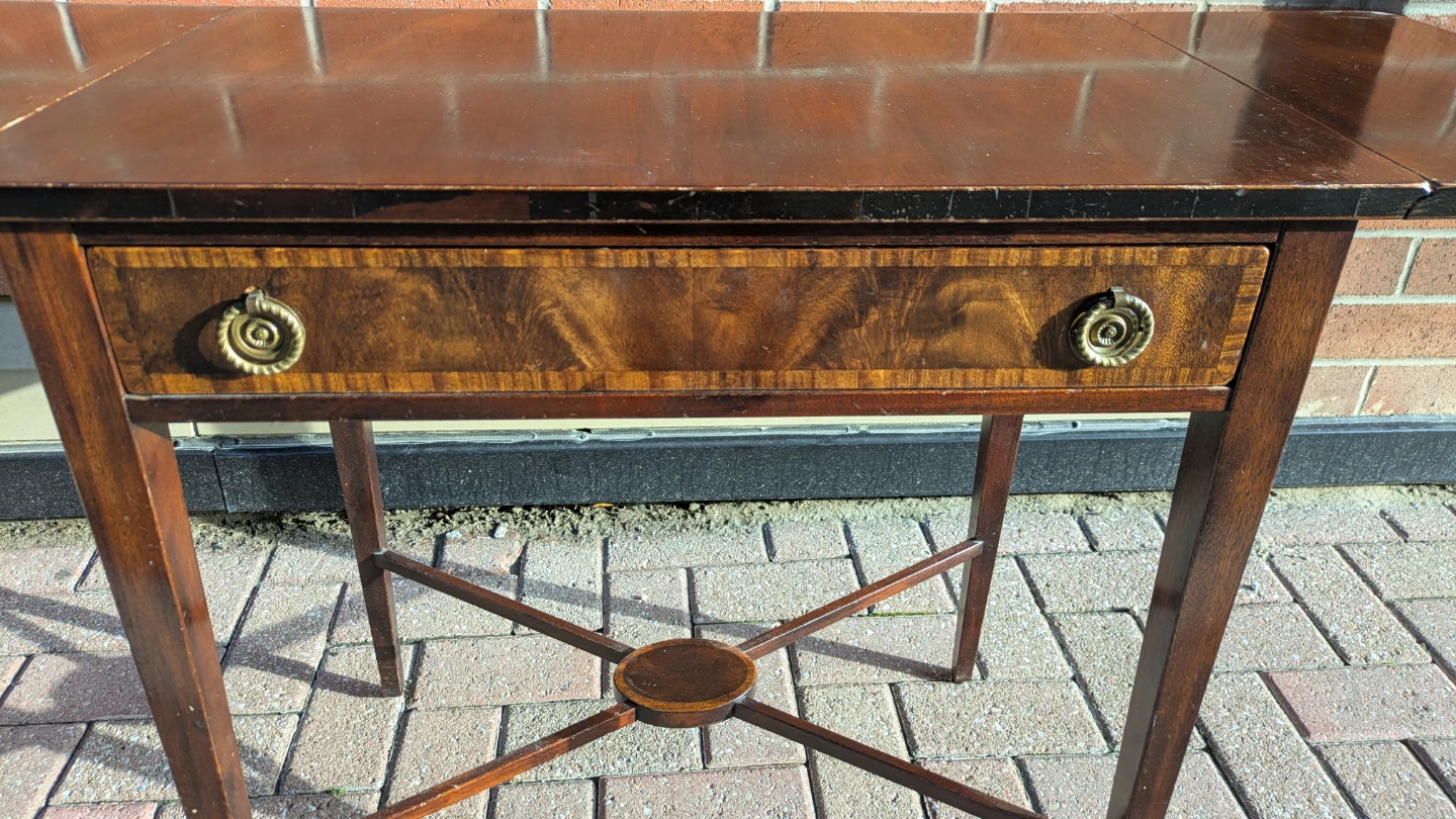 Johnson-Handley-Johnson Co. Drop-Leaf Side Table