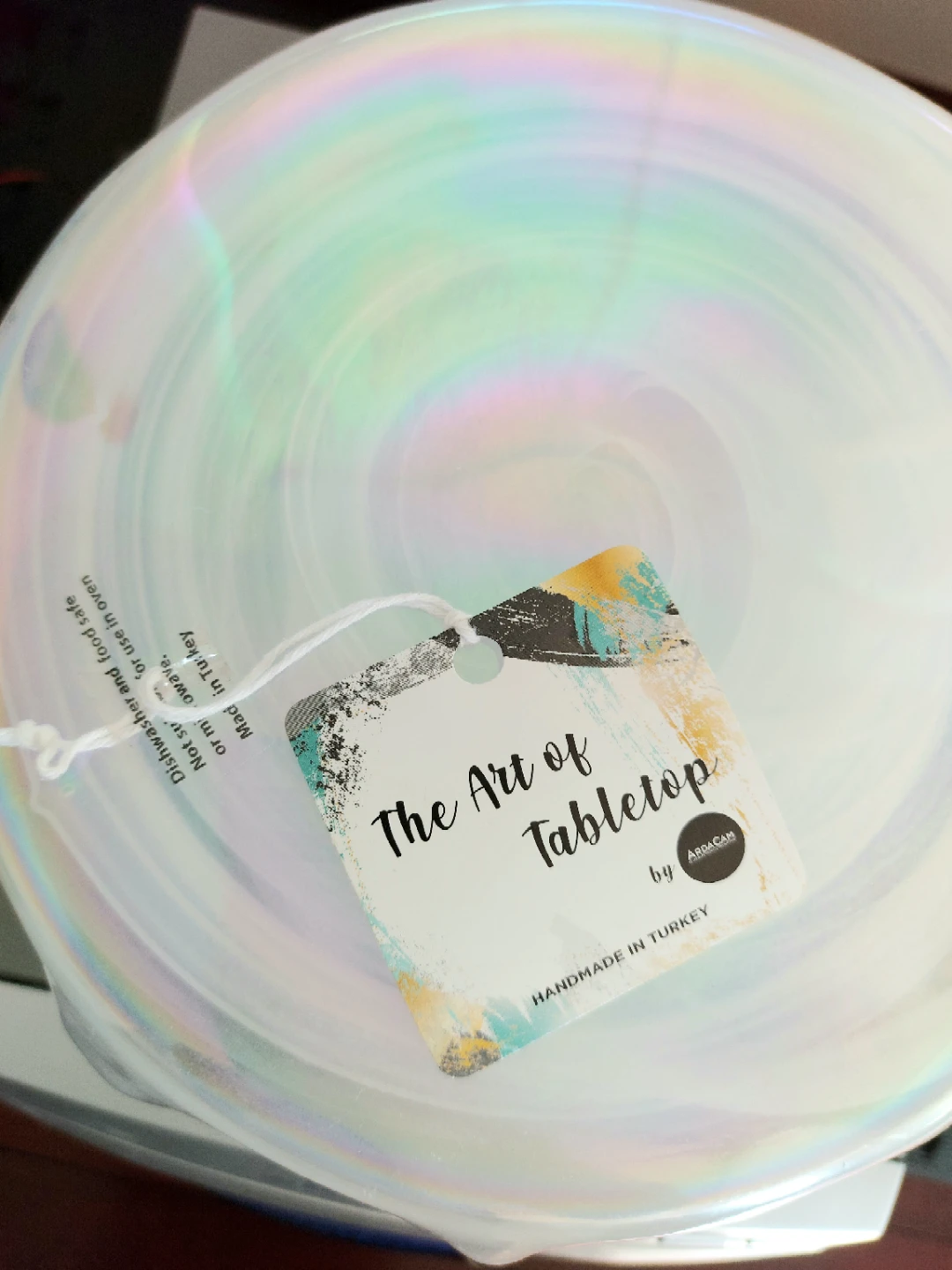 Opalescent Asymmetrical Cake Stand - photo 3